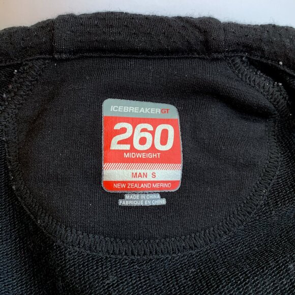 ICEBREAKER GT 260 midweight 98 merino spandex zip pockets full zip Hood jacket S - Picture 11 of 15